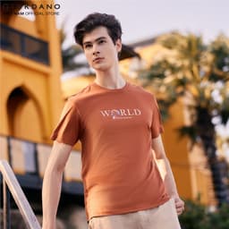 Thumbnail GIORDANO Áo Thun Ngắn Tay Nam In Hình Printed Tee 01093308 1
