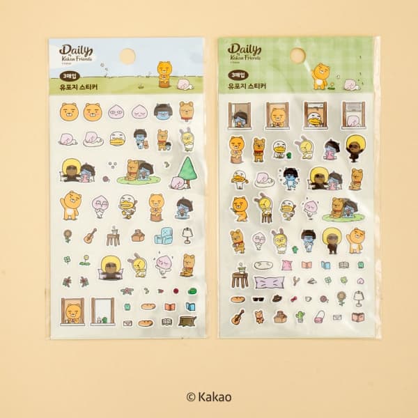Ảnh Sticker Kakao Friends Ryan, Apeach 3