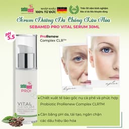 Thumbnail Serum dưỡng ẩm, chống lão hóa Sebamed Pro Vital Serum 30ml 3