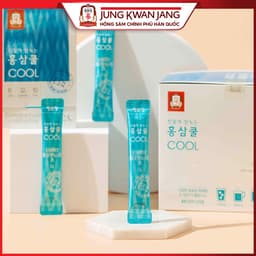 Thumbnail Trà Hồng Sâm Hàn Quốc Hòa Tan Tea Cool KGC Jung Kwan Jang (10 gói) 3