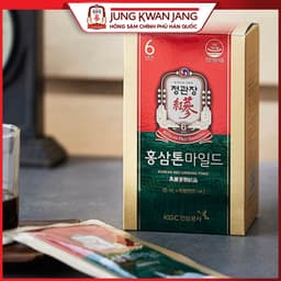 Thumbnail Nước Hồng Sâm Hàn Quốc Pha Sẵn KGC Jung Kwan Jang Tonic (50ml x 10 gói) 3