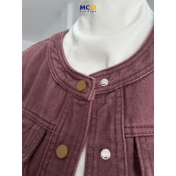 Thumbnail Áo gile denim MC21.STUDIOS freesize dáng vừa Unisex Ulzzang Streetwear Hàn Quốc A4124 4