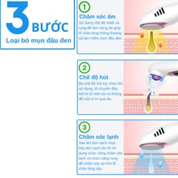 Thumbnail Máy Hút Mụn đầu đen mụn cám LESCOLTON 3 chức năng, nâng cơ mặt di tinh chất massage mặt và mặt 2