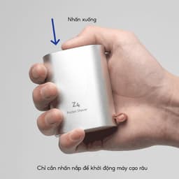 Thumbnail Máy cạo râu Enchen Z4 đầu cạo 2D ẩn, thân nhôm chống nước IPX7, 18 lưỡi dao kép tự mài - BH 6 tháng 4