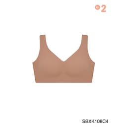 Thumbnail Áo Lót Không Viền May Kèm Mút Rời Dày Vừa Màu Trơn Soft Collection By Sabina SBXK108 4