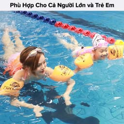 Thumbnail Phao Tay Tập Bơi Size Lớn, Dày Sử Dụng Lâu Bền – 2 Chiếc Phao Tay Cho Cả Người Lớn và Trẻ Em Hãng Amalife 2