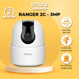 Thumbnail Camera Wifi trong nhà Imou Ranger 2C (3MP) I IPC-TA32CP I Đàm thoại hai chiều I Xoay 360 1
