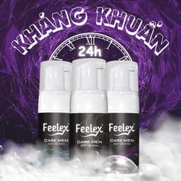 Thumbnail Dung dịch vệ sinh nam Feelex Care Men dạng bọt tuyết 3