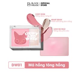Thumbnail Má Hồng Kem Kèm Highlight Black Rouge Dewy Whip Cheek And Beam 75.1g 2