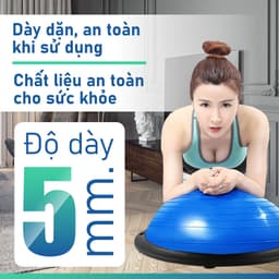 Thumbnail {BLUE 58x20} BG Bóng tập YOGA bóng thăng bằng cao cấp_ĐƯỜNG KÍNH : 58CM 2