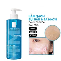 Thumbnail Sữa Rửa Mặt La Roche Posay Dạng Gel Giảm Mụn, Kiềm Dầu Effaclar Foaming Gel (50ml/200ml/400ml) 3