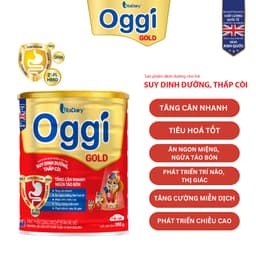 Thumbnail Sữa bột Oggi Gold Suy Dinh Dưỡng 900g giúp bé tăng cân, ngừa táo bón - VitaDairy 1