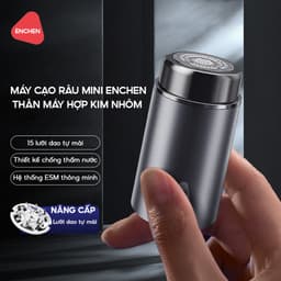 Thumbnail Máy cạo râu mini Enchen Z3 lưỡi dao 3 vòng tự mài, chống kẹt râu, pin dùng đến 3 tháng - BH 6 tháng 2