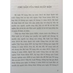 Thumbnail Sách - Bộ luật tố tụng dân sự (hiện hành) (sửa đổi, bổ sung năm 2019, 2020, 2022, 2023) 2