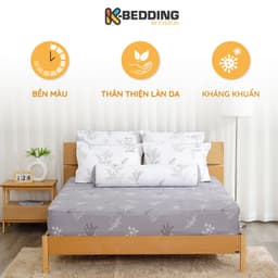 Thumbnail Bộ ga giường drap giường K-Bedding by Everon chất vải Microfiber KMP (Không bao gồm chăn) 2