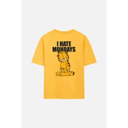 Thumbnail Áo Thun BOO Unisex Oversized In Hình Mèo Garfield I Hate Mondays 4
