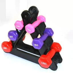 Thumbnail Tạ Nhựa Cao Su Cao Cấp 1kg, 2kg, 3kg, 0.5kg – Tạ Tay Tập Gym, Yoga, Boxing Cho Nam Nữ Trẻ Em Chính Hãng Amalife 3