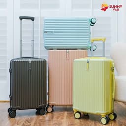 Thumbnail Vali du lịch SUNNY-SV09 Plus, vali kéo size 20/24,tích hợp cổng sạc USB, khay đựng cốc, móc treo đồ 3