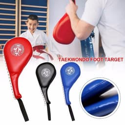 Thumbnail Đích Đá Cầm Tay Tập Võ Thuật Taekwondo, Vovinam, Karatedo, Boxing Bọc Da PU Cao Cấp Kêu To Chính Hãng Amalife 4