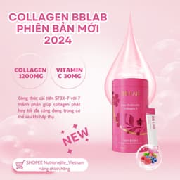 Thumbnail Bột Collagen BBLAB Mẫu Mới Low Molecular Collagen S Chậm Lão Hóa Da, Sáng Da Căng Bóng, Giảm Nếp Nhăn, Mờ Nám 30 Gói/Hộp 2