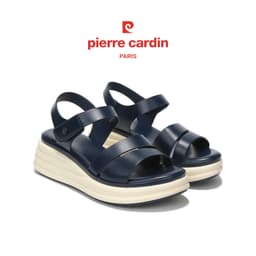 Thumbnail Sandal nữ cao cấp Pierre Cardin, chất liệu da mềm mại, quai hậu thời trang, đế cao 5cm, cực nhẹ - 256 4