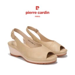 Thumbnail Sandal nữ cao cấp Pierre Cardin, chất liệu da mềm mại, đế cao 5cm chống trượt, cực nhẹ siêu êm - 258 4