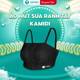 Thumbnail Áo Hút Sữa Rảnh Tay Kamidi Có Dây, Vải Cotton Mềm Mại Co Dãn 4 Chiều Thấm Hút Mồ Hôi 1