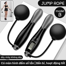 Thumbnail BG-Dây Nhảy JR300 Bóng Thể Lực Cao Cấp Hỗ Trợ Tập Thể Dục, Thể Thao Tiện Lợi Tại Nhà 1