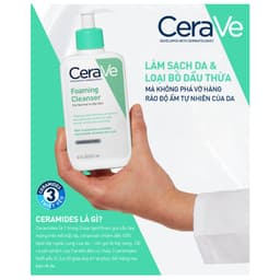 Thumbnail Sữa rửa mặt Cerave Foaming Cleanser, CeraVe Hydrating Cleanser, SA Cleanser cho mọi loại da 88ml, 236ml, 473ml 1