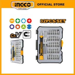 Thumbnail Bộ đầu vít nhỏ 32 món INGCO HKSDB0348 1