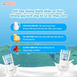 Thumbnail Muối tẩy tế bào chết dưỡng sáng Scentio Milk Plus Brightening Q10 Salt Scrub 300g 3
