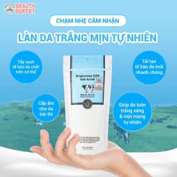 Thumbnail Muối tẩy tế bào chết dưỡng sáng Scentio Milk Plus Brightening Q10 Salt Scrub 300g 2