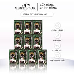 Thumbnail Combo 2 Hộp Mặt Nạ Đen Tràm Trà SEXYLOOK Kiểm Soát Dầu & Mụn ( 2 hộp x 5 Miếng x 28ml) 1