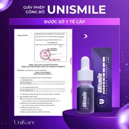 Thumbnail Serum trắng răng Unismile Unikare -  Hỗ trợ cải thiện vết ố vàng răng làm sạch mảng bám trên răng 10ml 2