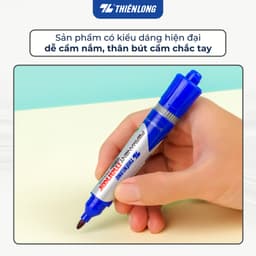 Thumbnail Combo 5/10/20 Bút lông dầu 2 đầu bút Thiên Long PM-09, mực đạt tiêu chuẩn Châu Âu, bám dính tốt trên nhiều vật liệu 4
