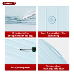 Thumbnail Vali Du Lịch Bamozo 8812 Thời Trang Size 20/24 4