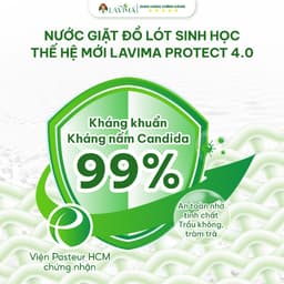Thumbnail Nước giặt đồ lót Sinh học Thế hệ mới Lavima Protect 4.0 300ml - X3 Enzyme giúp sạch vết ố, kháng khuẩn, kháng nấm 2