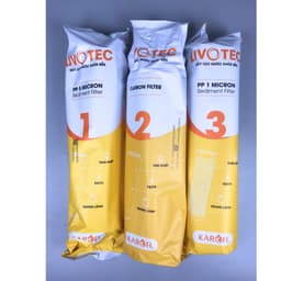 Thumbnail Bộ 3 lõi lọc thô Karofi Livotec dùng cho máy lọc nước RO có 3 cốc lọc 10inch- CHÍNH HÃNG 2