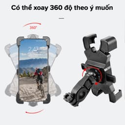 Thumbnail Bộ Giá Đỡ - Kẹp Điện Thoại Gắn Xe Đạp Và Xe Máy Vô Cùng Chắc Chắn – Hàng Chính Hãng Amalife 4