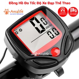 Thumbnail Đồng Hồ Đo Tốc Độ Chính Xác Cho Xe Đạp Thể Thao Siêu Rẻ Chống Nước Tuyệt Đối – Mã 01 Tiếng Anh Chính Hãng Amalife 1