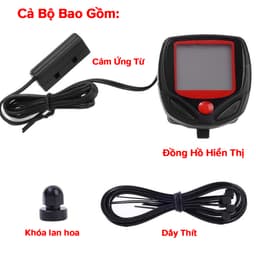 Thumbnail Đồng Hồ Đo Tốc Độ Chính Xác Cho Xe Đạp Thể Thao Siêu Rẻ Chống Nước Tuyệt Đối – Mã 01 Tiếng Anh Chính Hãng Amalife 3