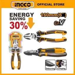Thumbnail Kìm cắt dây điện chính hãng INGCO HHLDCP28160 thép Crv 160mm 1