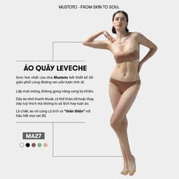 Thumbnail BST Áo Quây Không Dây Bra Nữ Mustoto Mút Mỏng (MA27 MA56) 3