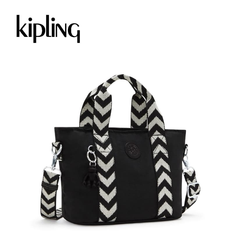 Ảnh Kipling Túi Đeo Vai Minta Shoulder Bags - Black Chevron - HUKI7541AJ99 3