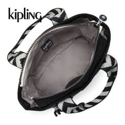 Thumbnail Kipling Túi Đeo Vai Minta Shoulder Bags - Black Chevron - HUKI7541AJ99 2