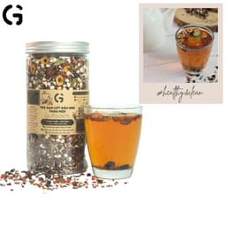 Thumbnail Trà gạo lứt đậu đen thanh nhiệt GUfoods - Tự nhiên, Healthy, Thanh lọc cơ thể, Mát gan, Ngủ ngon, Đa dạng vị (200g/500g) 1