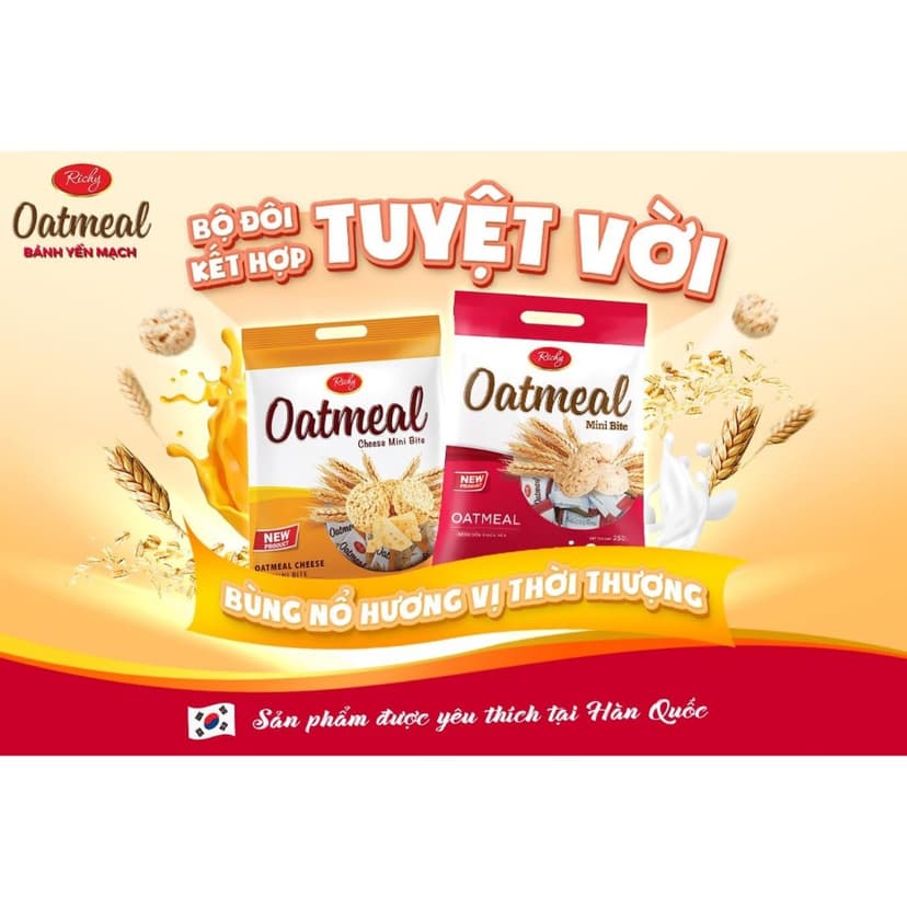 Ảnh Bánh Yến Mạch Richy mini bite 35-40g 3