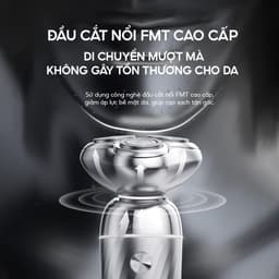 Thumbnail Máy cạo râu Enchen X7 đầu cắt 3D chống nước IPX7, lưỡi dao tự mài, pin chờ 90 ngày - BH 6 tháng 3