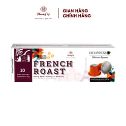 Thumbnail Cà Phê Viên Nén NHỎ Delipresso Capsules phù hợp máy Nespresso hộp 10 viên x 6g tiện lợi, Phương Vy Coffee 1