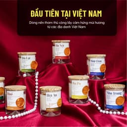 Thumbnail Nến Thơm Đất Việt Quà Tặng HENY GARDEN Thư Giãn Dễ Ngủ Với Mùi Hương Từ Địa Danh Việt Nam 3